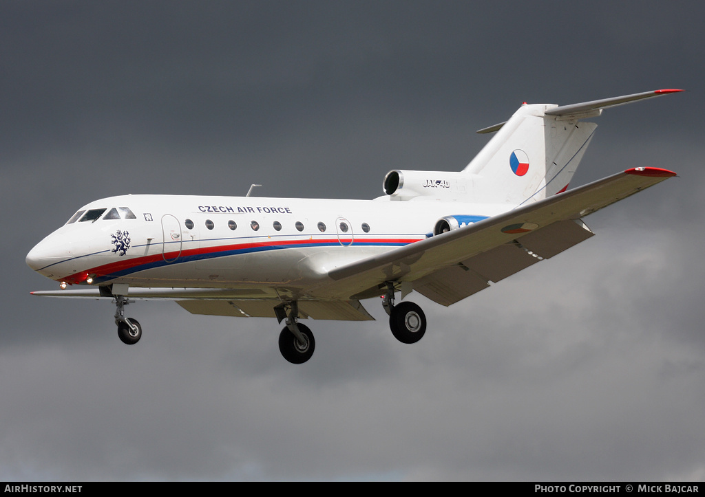 Aircraft Photo of 1257 | Yakovlev Yak-40K | Czechia - Air Force | AirHistory.net #41033