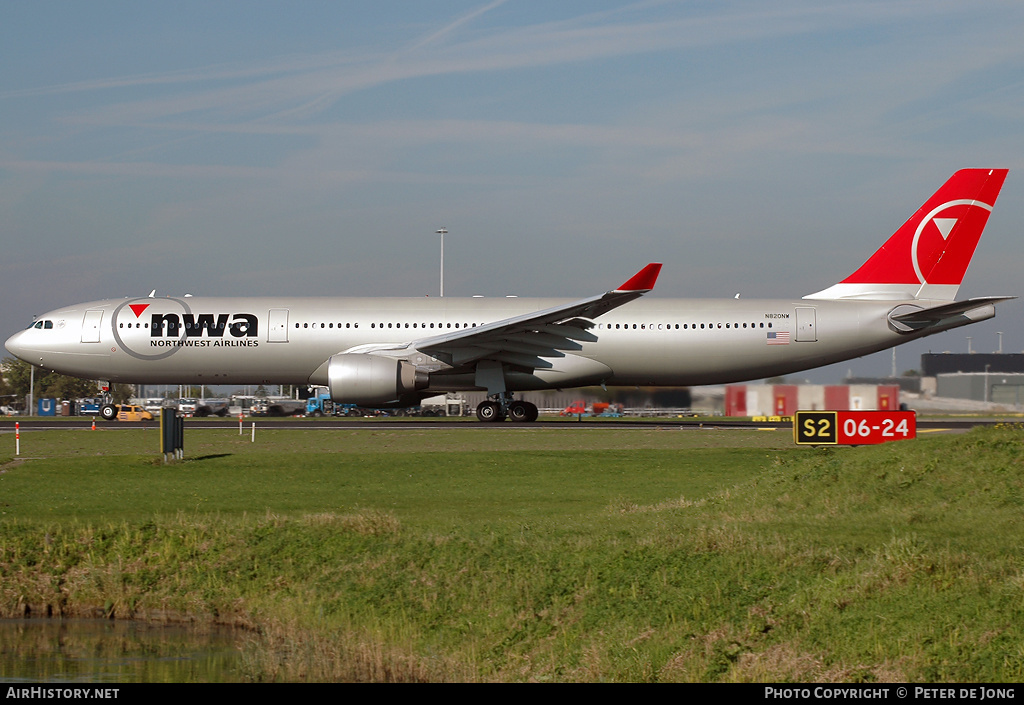 Aircraft Photo of N820NW | Airbus A330-323 | Northwest Airlines | AirHistory.net #41048