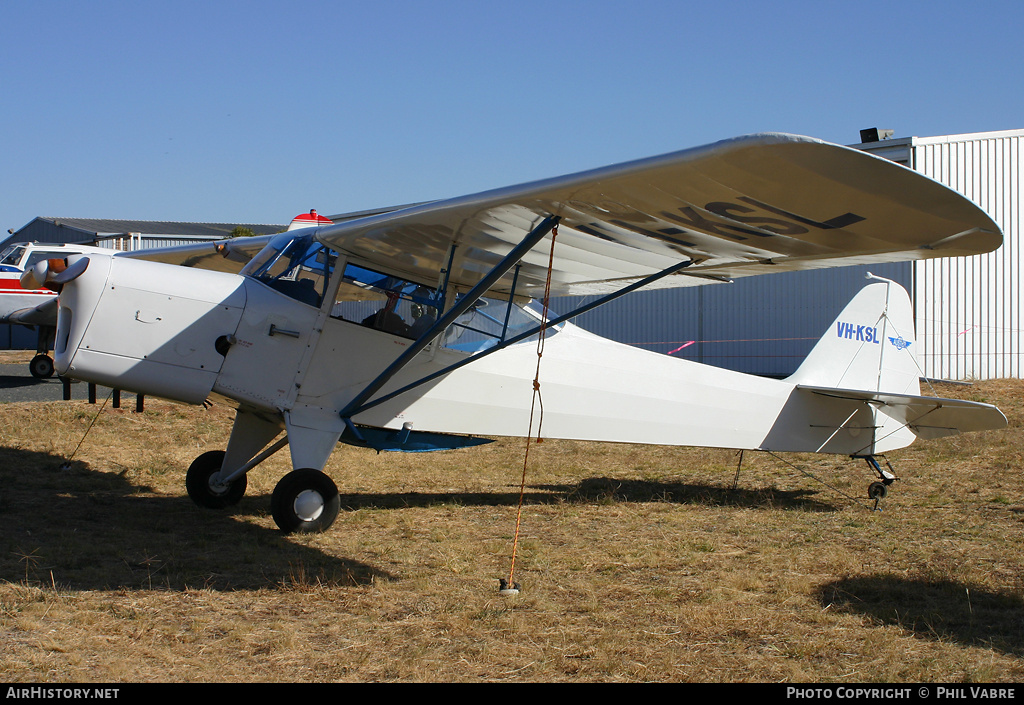 Aircraft Photo of VH-KSL | Auster J-5 | AirHistory.net #41070