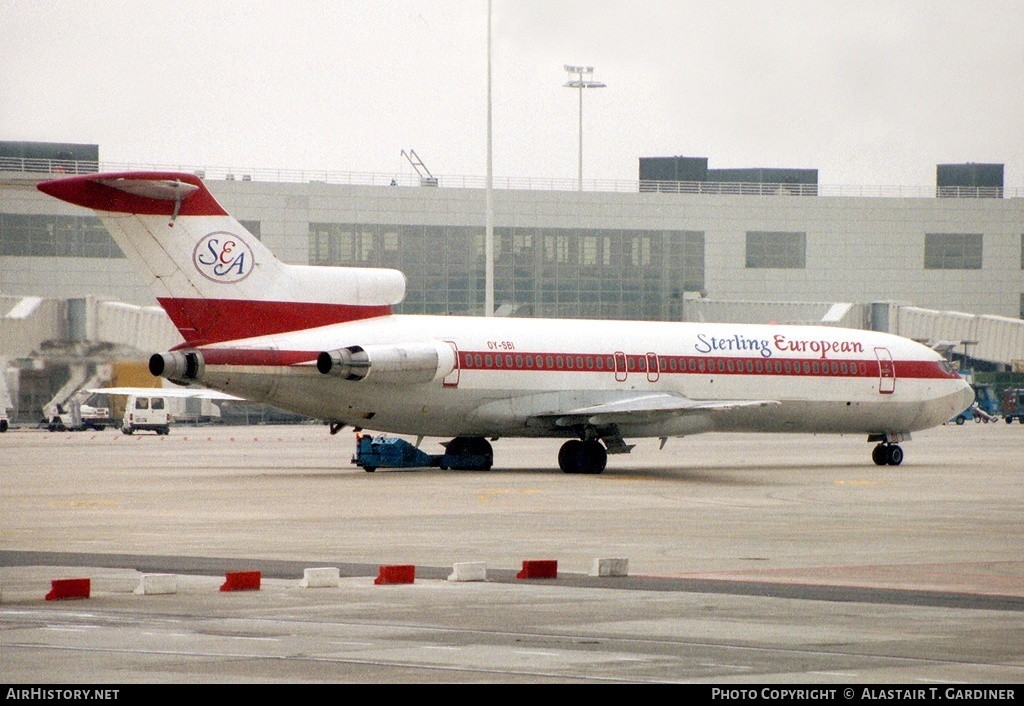 Aircraft Photo of OY-SBI | Boeing 727-270/Adv | Sterling European Airlines | AirHistory.net #41074