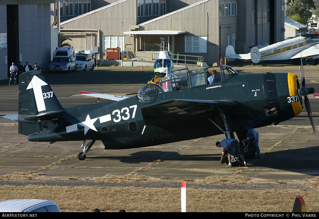 Aircraft Photo of VH-VTB | Grumman TBM-3S Avenger | USA - Navy | AirHistory.net #41099