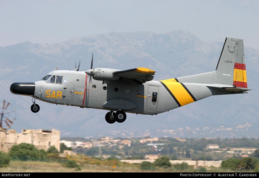 Aircraft Photo of D.3B-05 | CASA C-212-200 Aviocar | Spain - Air Force | AirHistory.net #41112