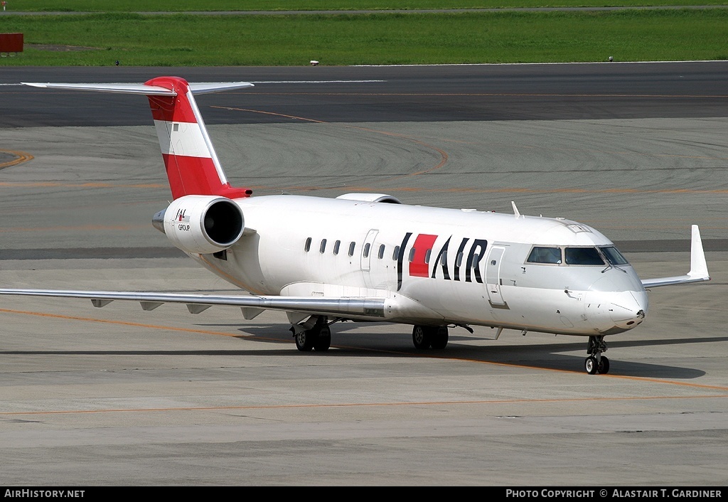 Aircraft Photo of JA202J | Bombardier CRJ-200ER (CL-600-2B19) | J-Air | AirHistory.net #41114