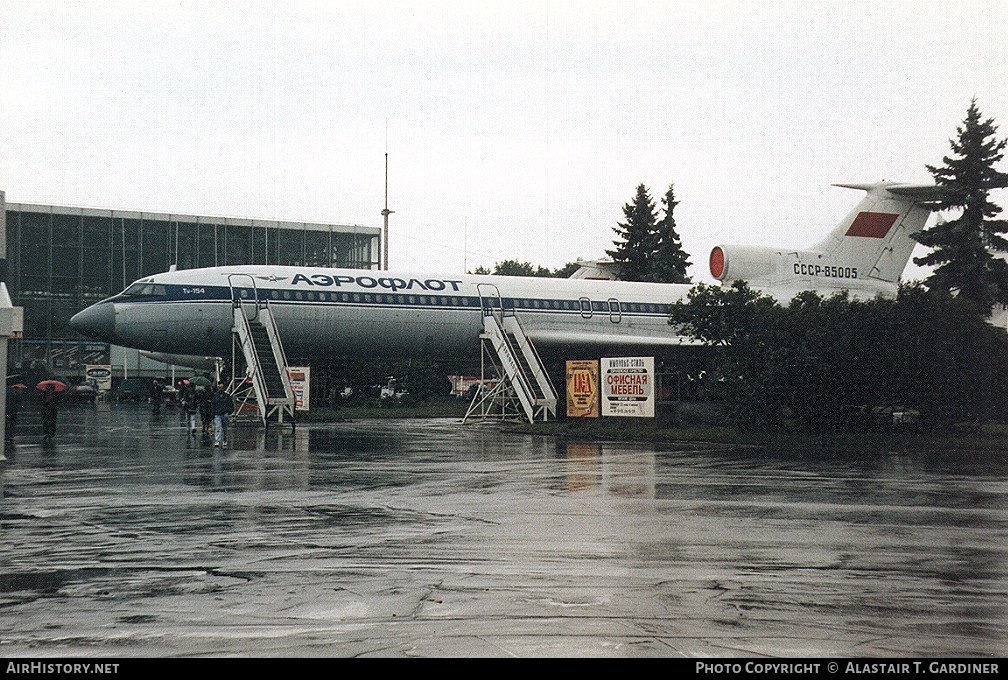 Aircraft Photo of CCCP-85005 | Tupolev Tu-154 | Aeroflot | AirHistory.net #41115