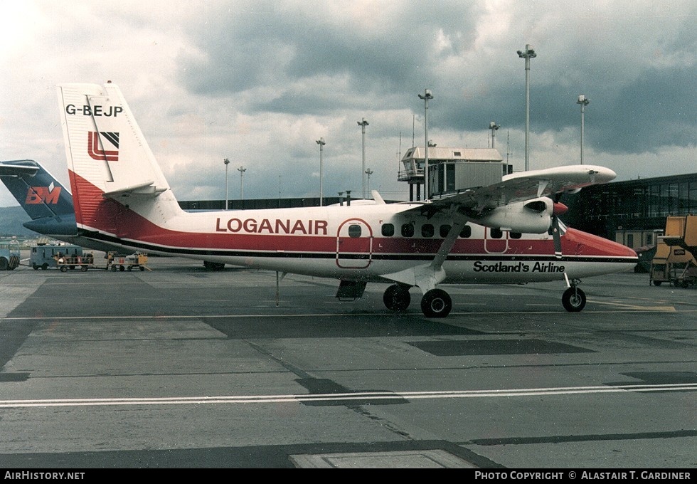 Aircraft Photo of G-BEJP | De Havilland Canada DHC-6-310 Twin Otter | Loganair | AirHistory.net #41124