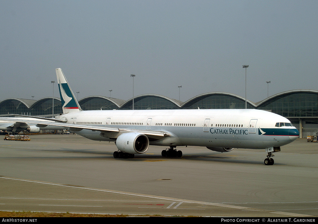 Aircraft Photo of B-HNG | Boeing 777-367 | Cathay Pacific Airways | AirHistory.net #41125