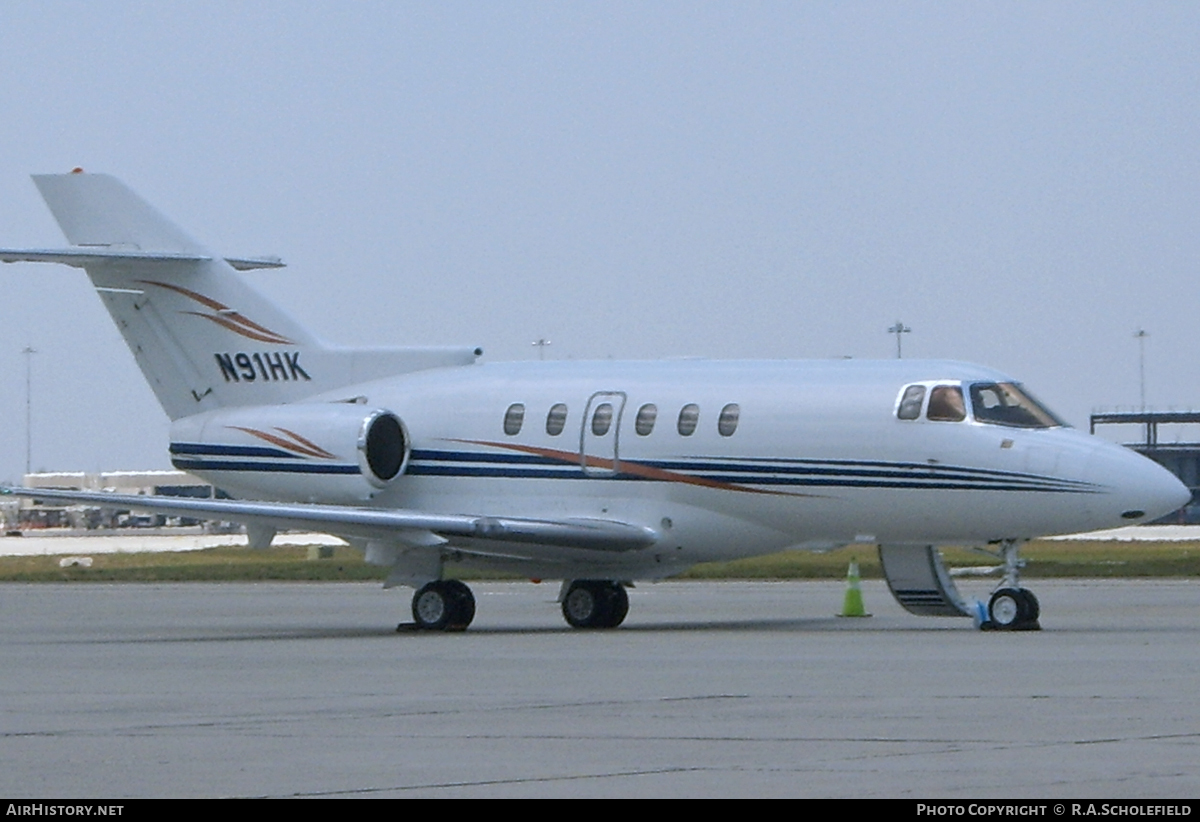Aircraft Photo of N91HK | British Aerospace BAe-125-800B/XP | Mueller East Inc | AirHistory.net #41131