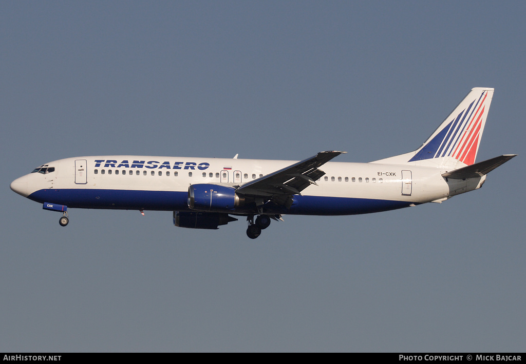 Aircraft Photo of EI-CXK | Boeing 737-4S3 | Transaero Airlines | AirHistory.net #41150