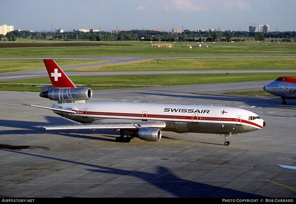 Aircraft Photo of HB-IHC | McDonnell Douglas DC-10-30 | Swissair | AirHistory.net #41174