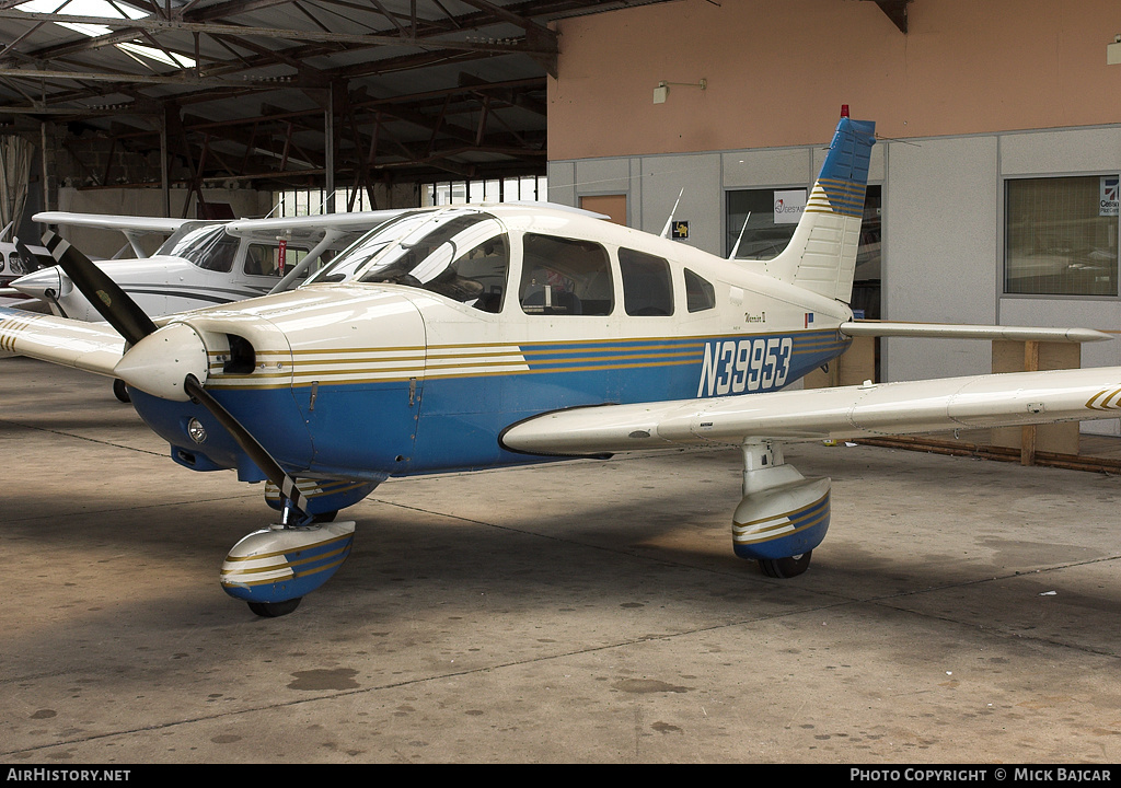 Aircraft Photo of N39953 | Piper PA-28-161 Warrior II | AirHistory.net #41187