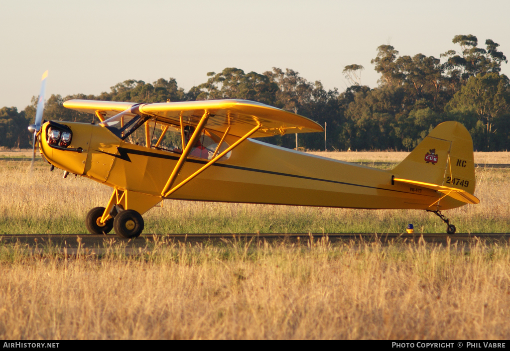 Aircraft Photo of VH-FZY / NC24749 | Piper J-3C-65 Cub | AirHistory.net #41207