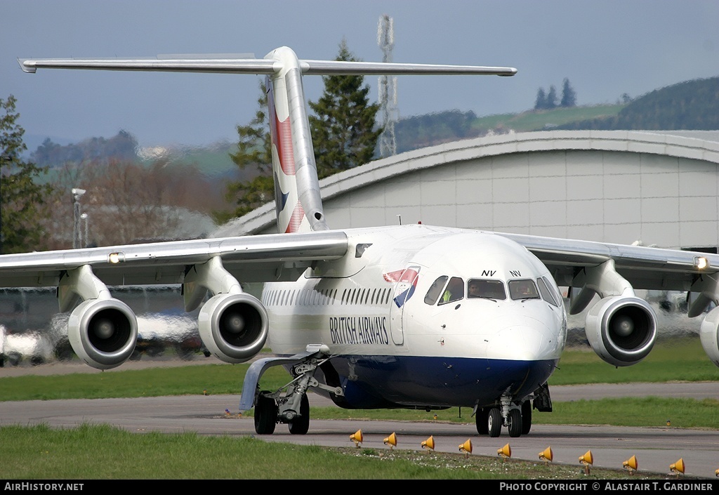 Aircraft Photo of G-OINV | British Aerospace BAe-146-300 | British Airways | AirHistory.net #41216