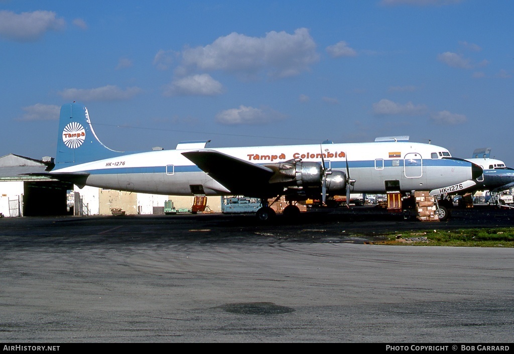 Aircraft Photo of HK-1276 | Douglas DC-6B(F) | TAMPA - Transportes Aéreos Mercantiles Panamericanos | AirHistory.net #41228