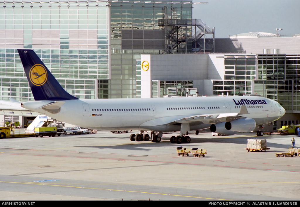 Aircraft Photo of D-AIGY | Airbus A340-313 | Lufthansa | AirHistory.net #41236