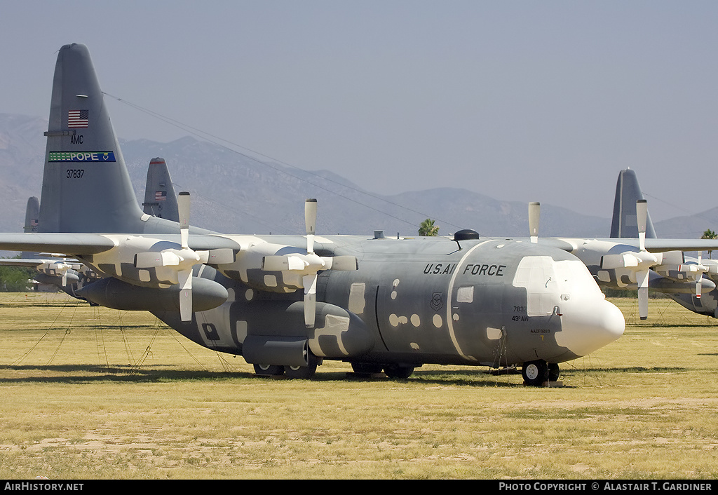 Aircraft Photo of 63-7837 / 37837 | Lockheed C-130E Hercules (L-382) | USA - Air Force | AirHistory.net #41238