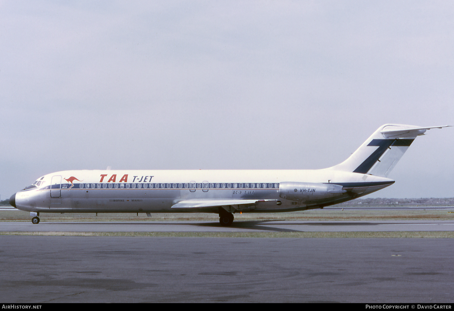 Aircraft Photo of VH-TJN | McDonnell Douglas DC-9-31 | Trans-Australia Airlines - TAA | AirHistory.net #41241