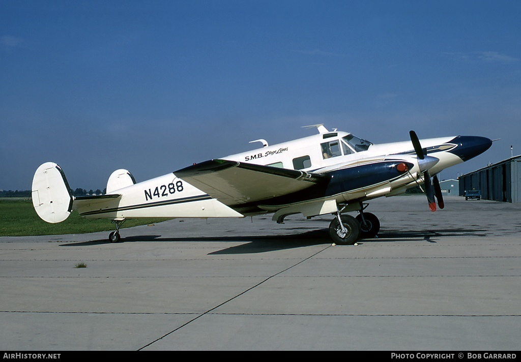 Aircraft Photo of N4288 | Hamilton Westwind III | SMB Stage Lines | AirHistory.net #41243