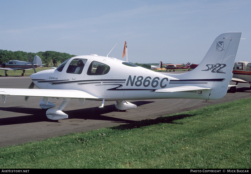 Aircraft Photo of N866C | Cirrus SR-22 G1 | AirHistory.net #41252