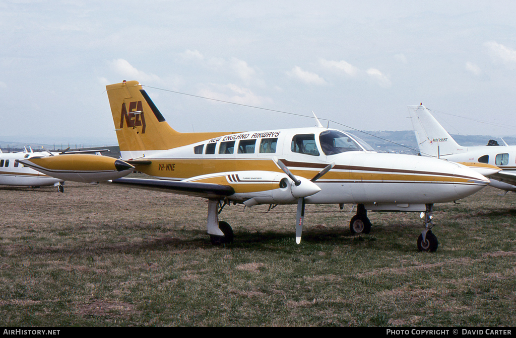 Aircraft Photo of VH-WNE | Cessna 402B Utililiner | New England Airways | AirHistory.net #41256