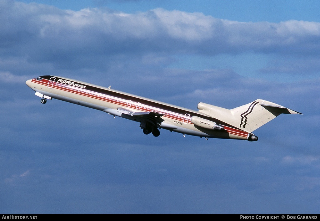 Aircraft Photo of N571PE | Boeing 727-243/Adv | PeoplExpress | AirHistory.net #41260