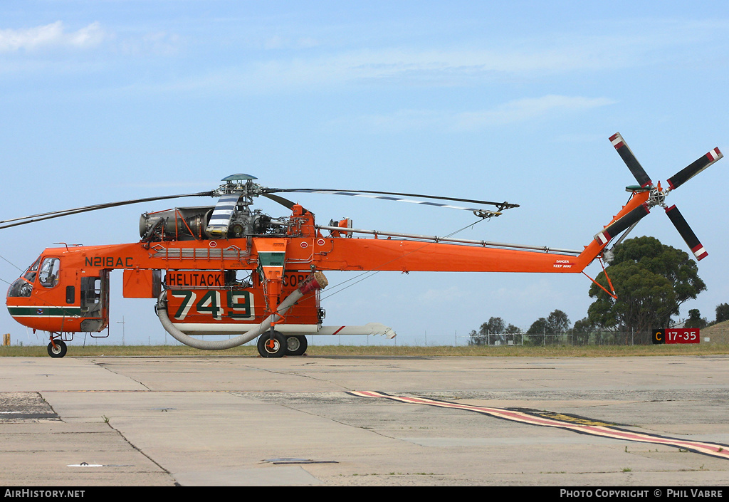 Aircraft Photo of N218AC | Sikorsky S-64E Skycrane | Erickson Air-Crane | AirHistory.net #41262