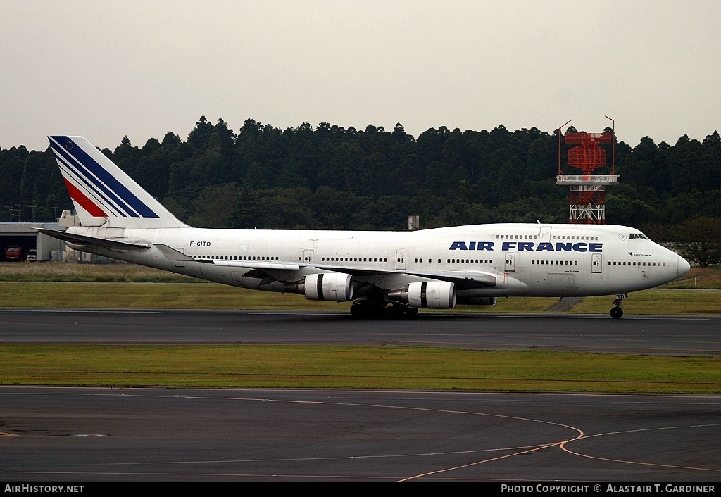 Aircraft Photo of F-GITD | Boeing 747-428 | Air France | AirHistory.net #41275