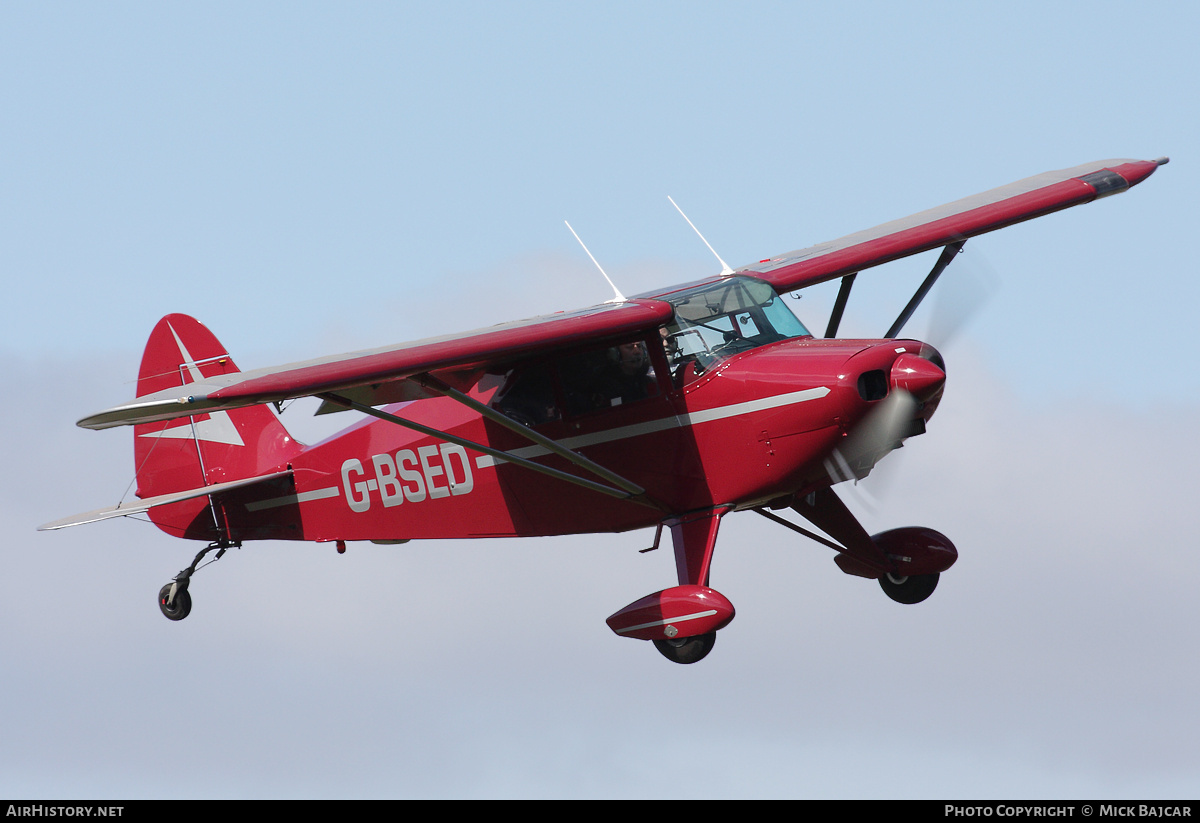 Aircraft Photo of G-BSED | Piper PA-22/20-160 Pacer | AirHistory.net #41279