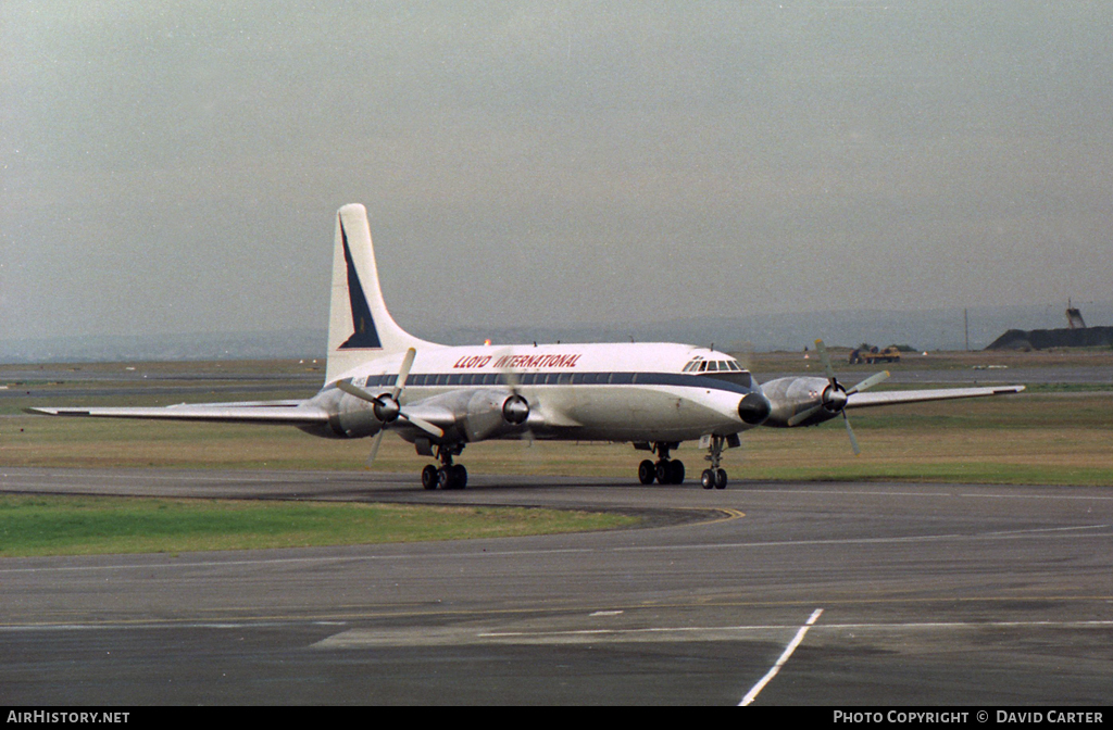 Aircraft Photo of G-ANCE | Bristol 175 Britannia 307F | Lloyd International Airways | AirHistory.net #41285