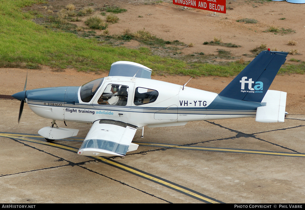 Aircraft Photo of VH-YTG | Socata TB-10 Tobago | Flight Training Adelaide - FTA | AirHistory.net #41288