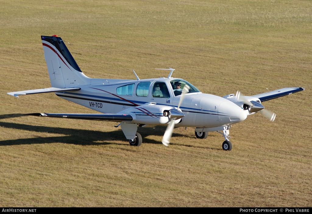 Aircraft Photo of VH-TCD | Beech E55 Baron | AirHistory.net #41290