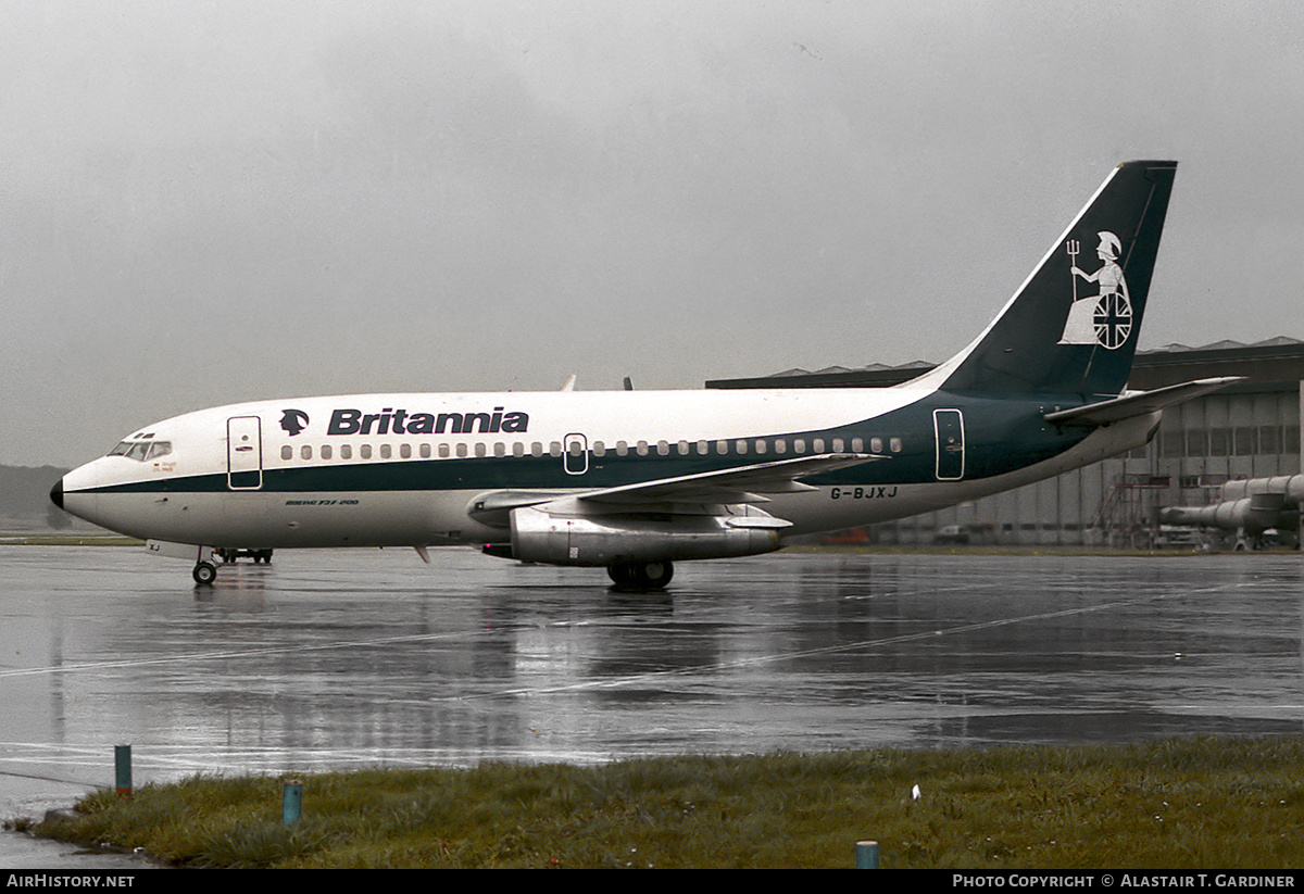 Aircraft Photo of G-BJXJ | Boeing 737-219/Adv | Britannia Airways | AirHistory.net #41298