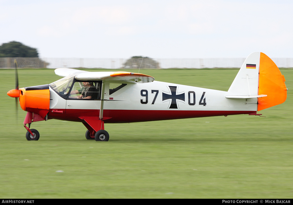 Aircraft Photo of G-APVF / 9704 | Pützer Elster B | Germany - Air Force | AirHistory.net #41315