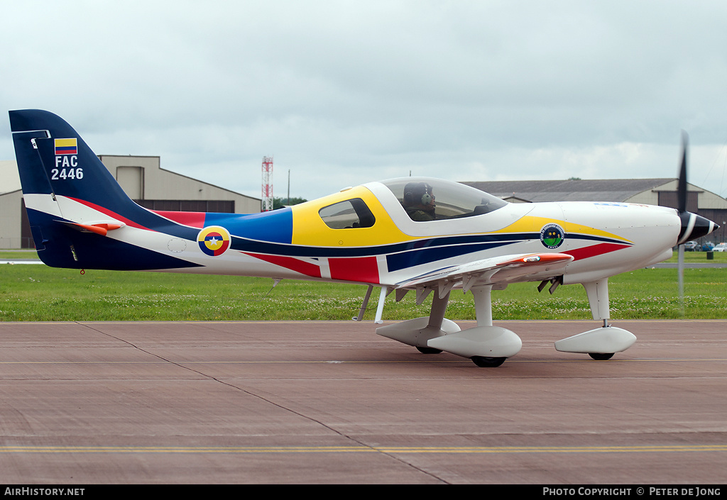 Aircraft Photo of FAC2446 | Lancair-CIAC T-90 Calima | Colombia - Air Force | AirHistory.net #41335