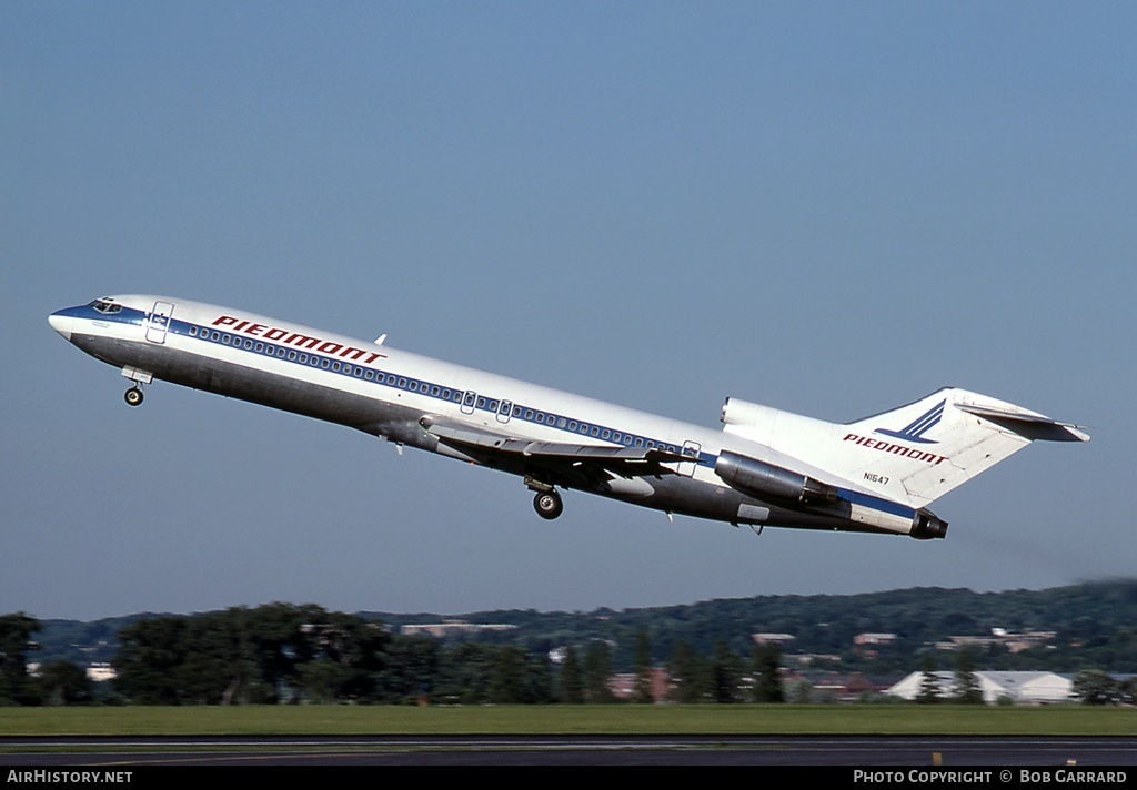 Aircraft Photo of N1647 | Boeing 727-295 | Piedmont Airlines | AirHistory.net #41337