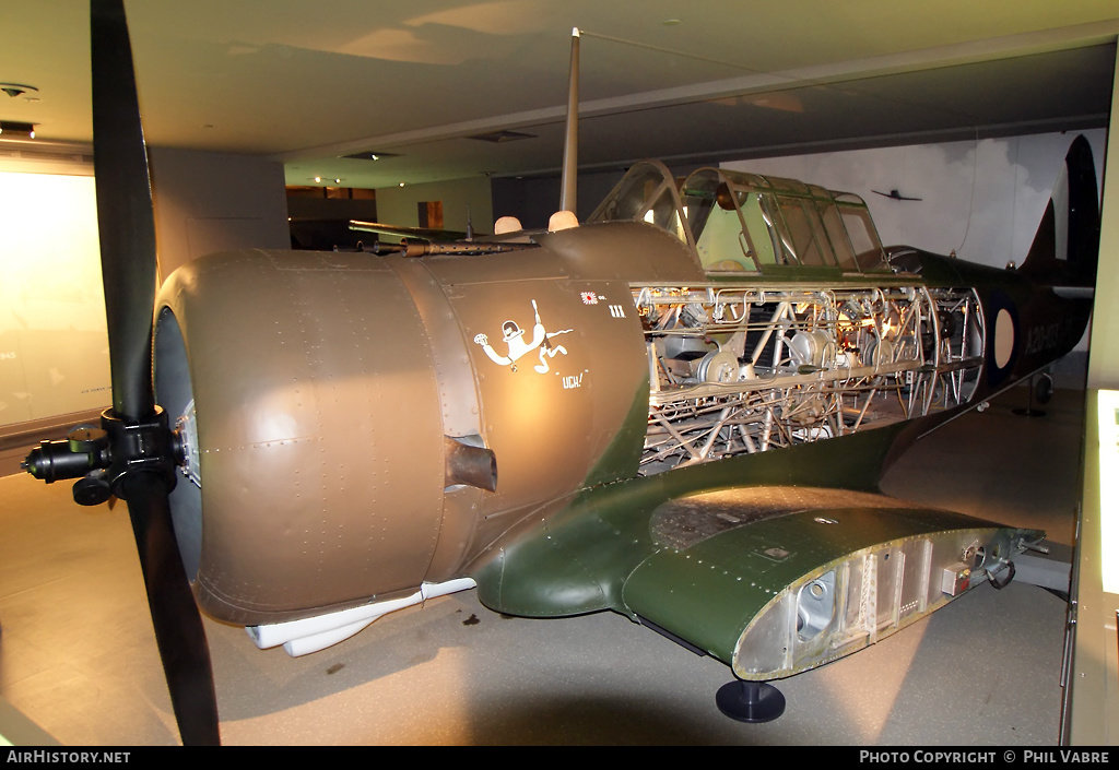 Aircraft Photo of A20-103 | Commonwealth CA-5 Wirraway Mk II | Australia - Air Force | AirHistory.net #41339