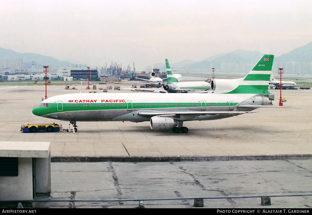 Aircraft Photo of VR-HHV | Lockheed L-1011-385-1 TriStar 1 | Cathay Pacific Airways | AirHistory.net #41355