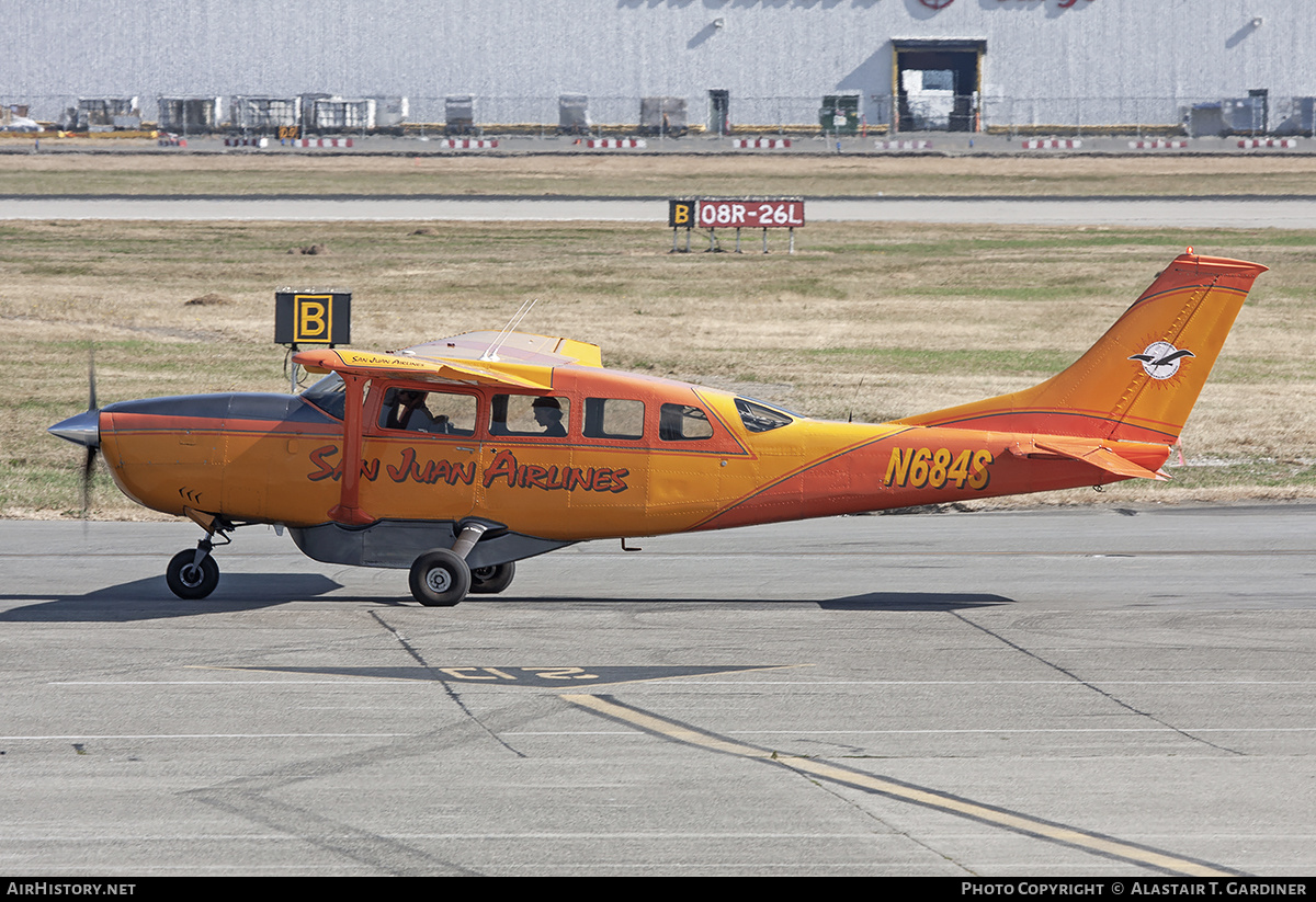 Aircraft Photo of N684S | Cessna T207 Turbo Skywagon 207 | San Juan Airlines | AirHistory.net #41357