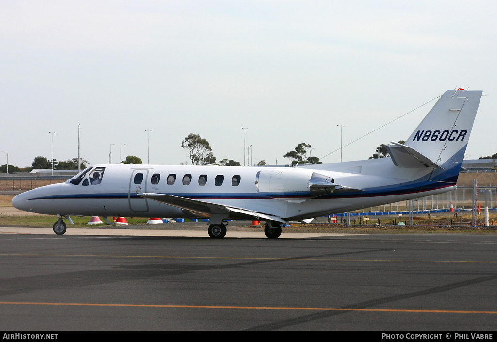 Aircraft Photo of N860CR | Cessna 560 Citation Ultra | AirHistory.net #41359