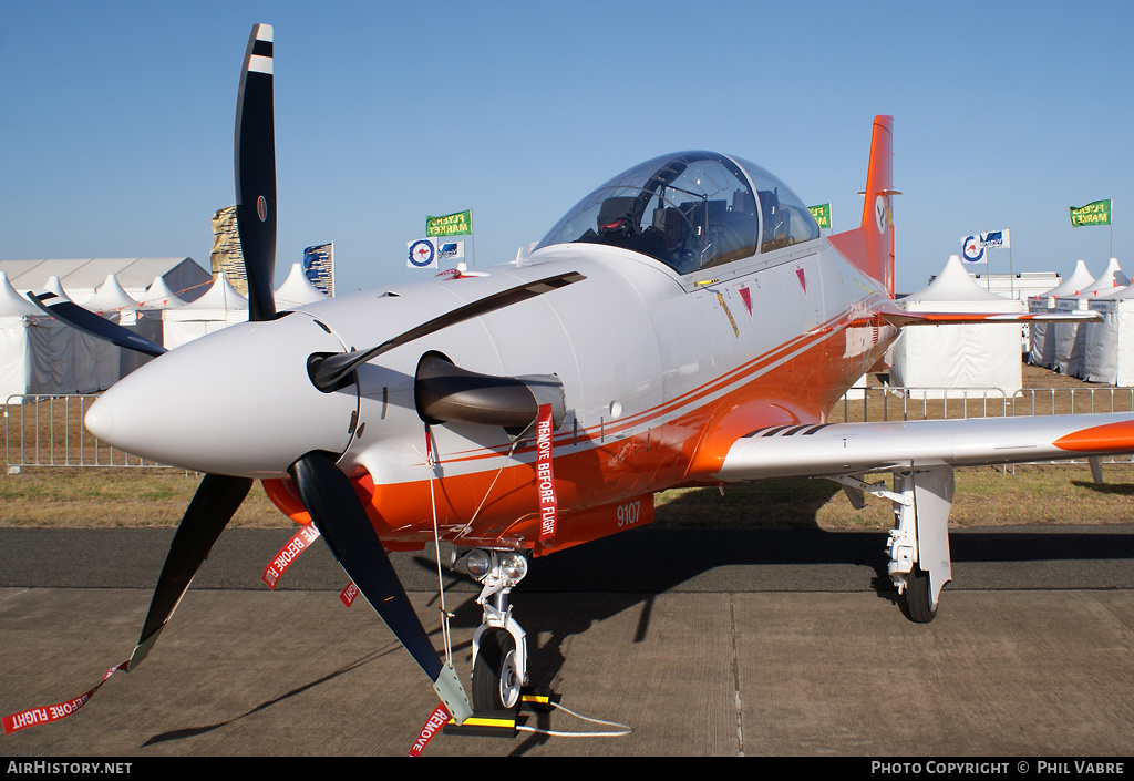 Aircraft Photo of 9107 | Pilatus PC-21 | Singapore - Air Force | AirHistory.net #41361