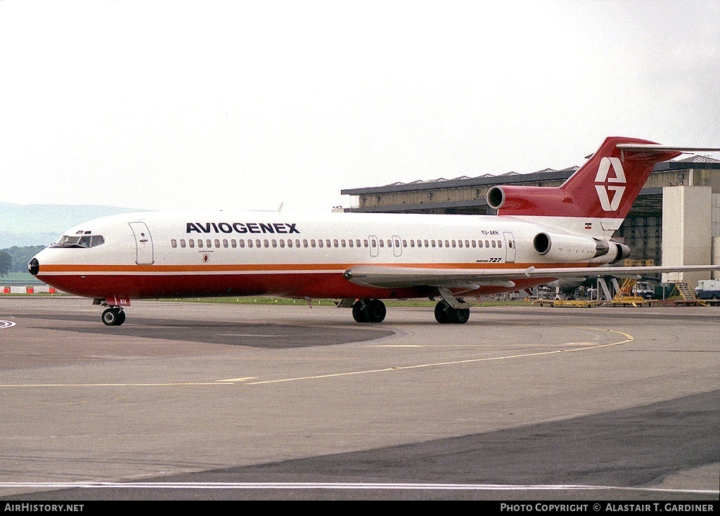 Aircraft Photo of YU-AKH | Boeing 727-2L8/Adv | Aviogenex | AirHistory.net #41376