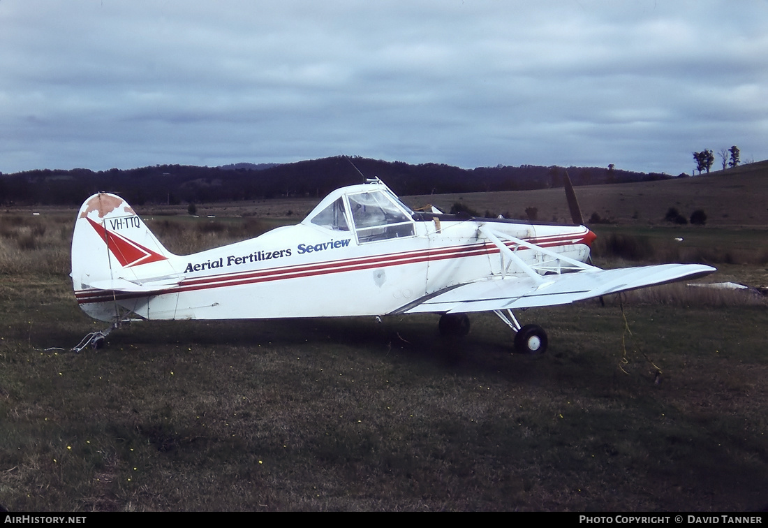 Aircraft Photo of VH-TTQ | Piper PA-25-235 Pawnee B | Aerial Fertilisers Seaview | AirHistory.net #41388