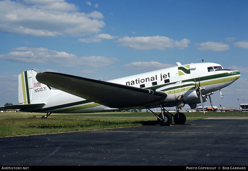 Aircraft Photo of N51071 | Douglas DC-3A | National Jet Services | AirHistory.net