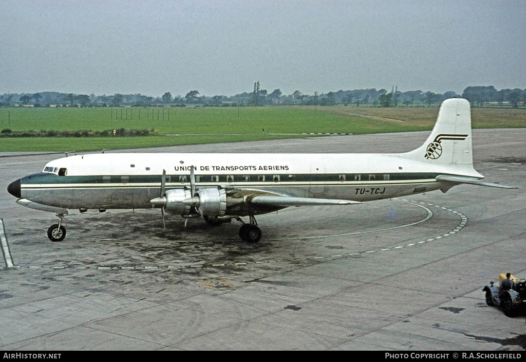 Aircraft Photo of TU-TCJ | Douglas DC-6B | UTA - Union de Transports Aériens | AirHistory.net #41406