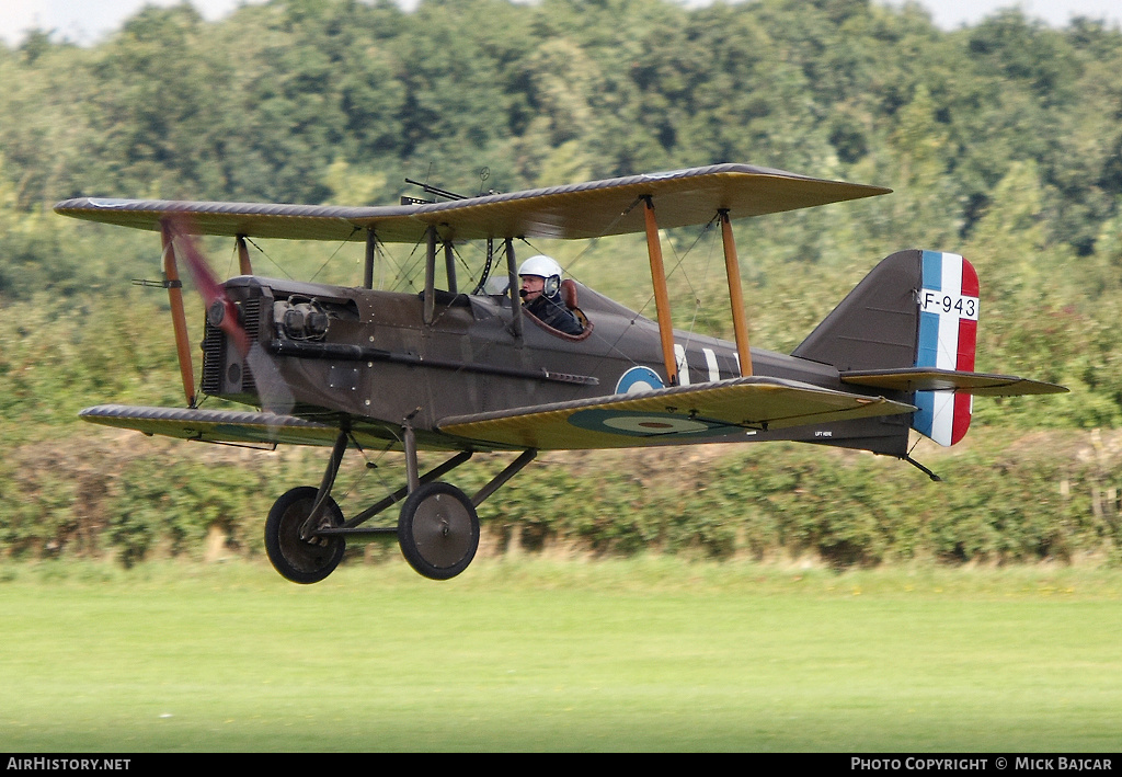 Aircraft Photo of G-BIHF / F943 | Replica Plans SE-5A | UK - Air Force | AirHistory.net #41413