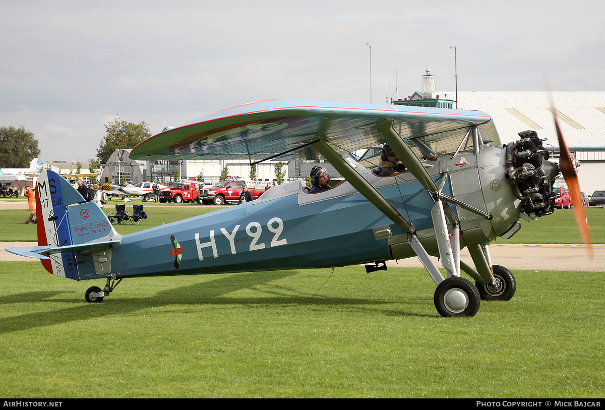 Aircraft Photo of G-MOSA / 351 | Morane-Saulnier MS-317 | France - Navy | AirHistory.net #41414