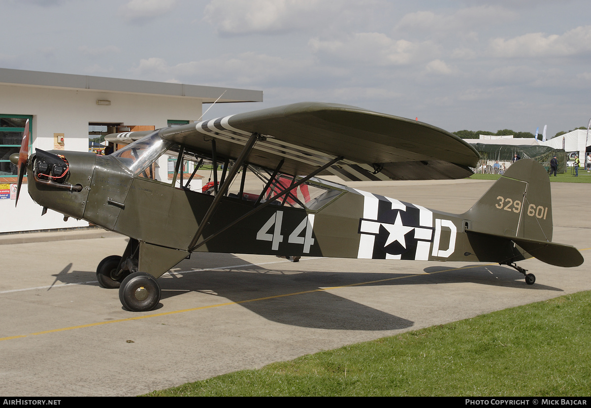 Aircraft Photo of G-AXHR / 329601 | Piper J-3C-65 Cub | USA - Air Force | AirHistory.net #41416