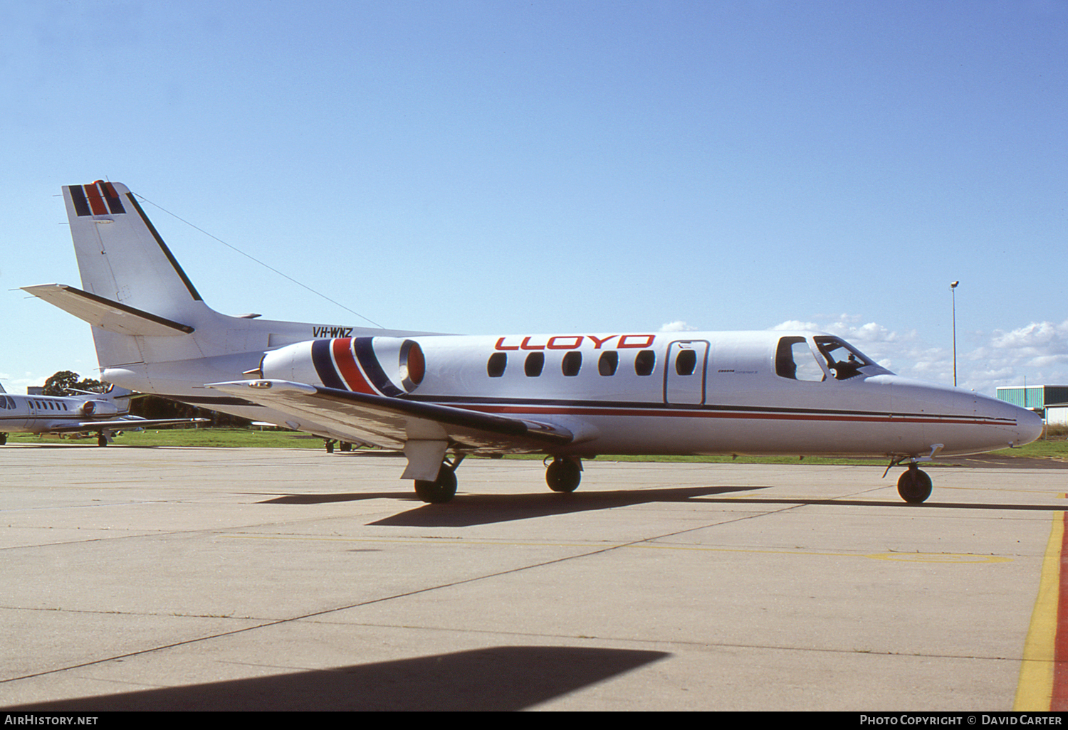 Aircraft Photo of VH-WNZ | Cessna 550 Citation II | Lloyd Aviation | AirHistory.net #41419