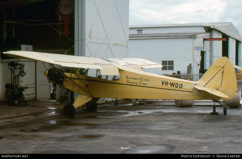 Aircraft Photo of VH-WOO | Piper PA-18-150 Super Cub | Southern Cross Gliding Club | AirHistory.net #41421