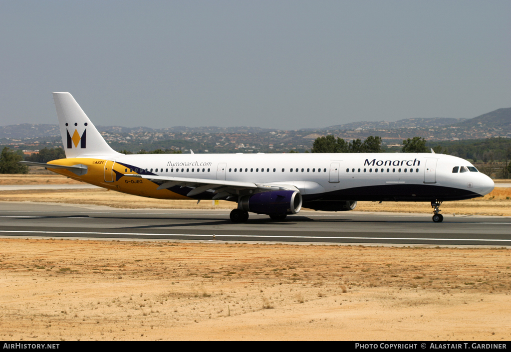 Aircraft Photo of G-OJEG | Airbus A321-231 | Monarch Airlines | AirHistory.net #41425