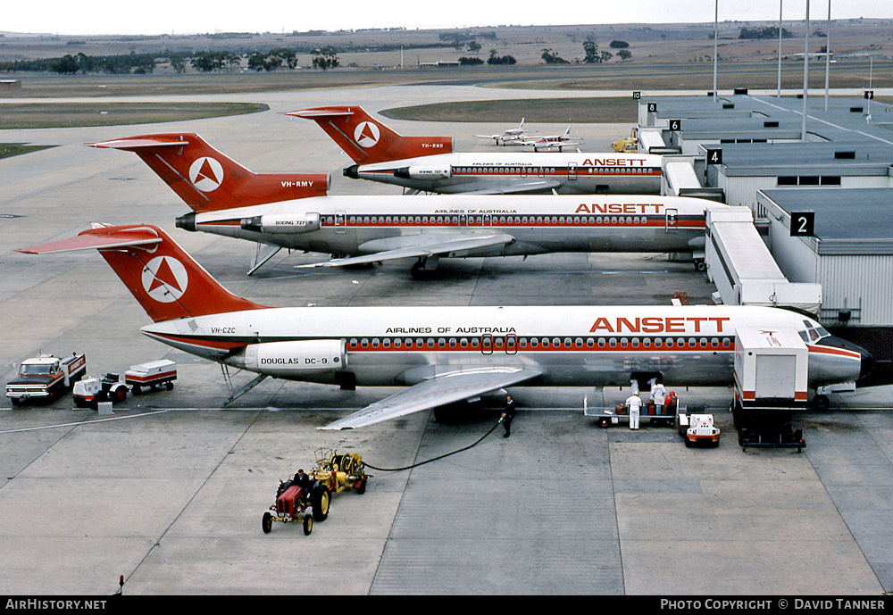 Aircraft Photo of VH-CZC | McDonnell Douglas DC-9-31 | Ansett Airlines of Australia | AirHistory.net #41436